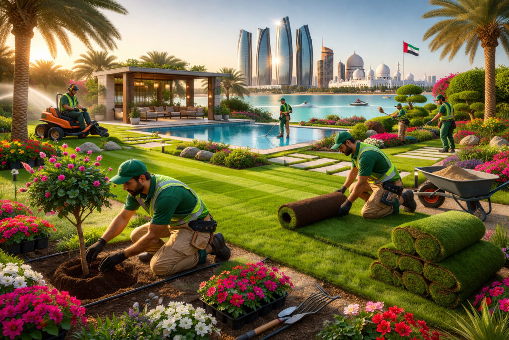 landscaping companies in abu dhabi